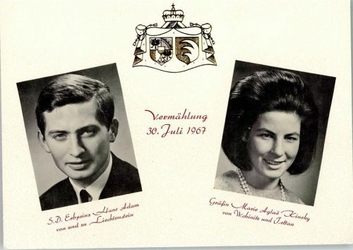 Vermählung Adel Liechtenstein