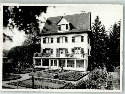 9220 Bischofszell 1958 Foto AK Pension Frauen-Erholungsheim