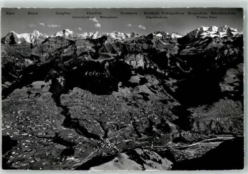 Niesen - Fliegeraufnahme Alpen