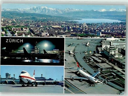 8302 Kloten - Swissair Jumbo Jet Sonderstempel Tag der Aerophilatelie 1990