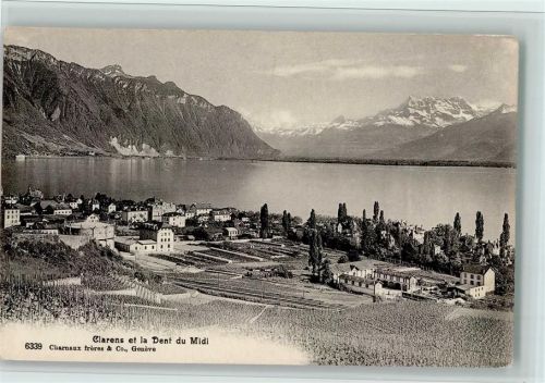 1815 Clarens - La Dent du Midi