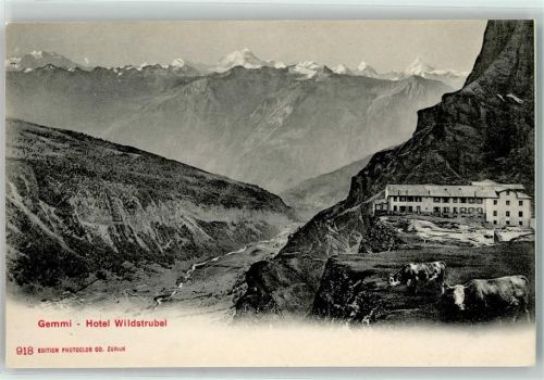 Gemmipass Wallis - Hotel Wildstrubel