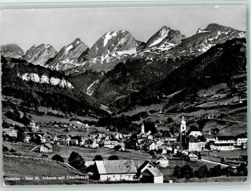 9650 Nesslau - Neu St. Johann mit Churfirsten