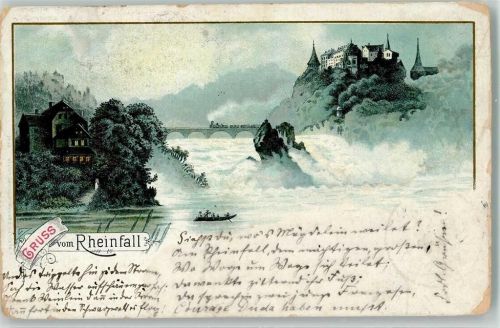 8212 Neuhausen am Rheinfall 1896 Vorläufer Schloss