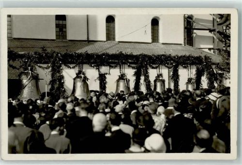 4142 Münchenstein 1931 - Glockenweihe der Kath. Kirche
