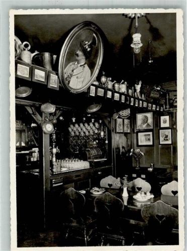 8000 Zürich Foto AK Gasthaus Bierhalle Wurzhütte Mühlegasse 16