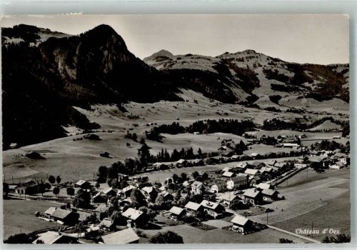 1660 Château-d´Oex 1955 Foto AK