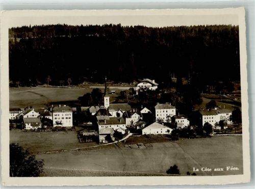 2117 La Côte-aux-Fées 1941 Foto AK