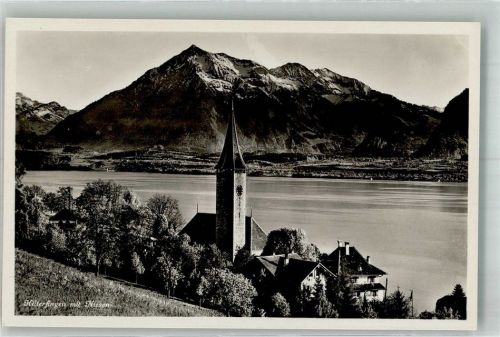 3652 Hilterfingen Foto AK Kirche