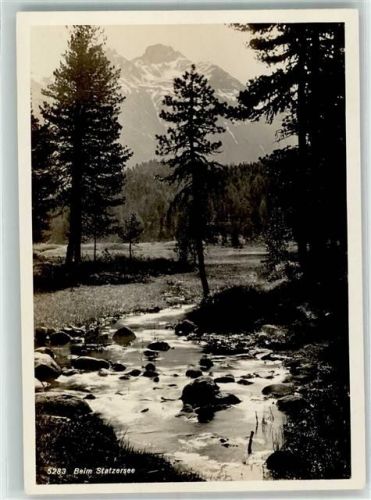 7505 Celerina/Schlarigna - Bahnpost Zug 56 Stazersee