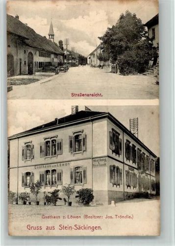 4332 Stein AG BOAKC Gasthaus Zum Löwen Jos. Tröndle