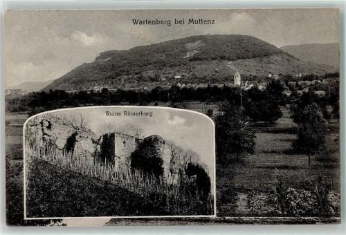 4132 Muttenz 1918 - Ruine Römerburg Wartenberg