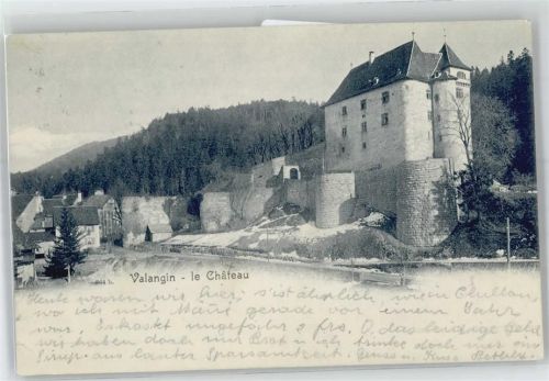 2042 Valangin - Chateau