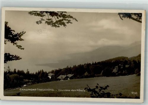 2067 Chaumont 1929 Foto AK Hotel