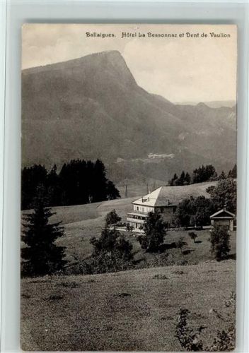 1338 Ballaigues - Hôtel La Bessonnaz et Dent de Vaulion
