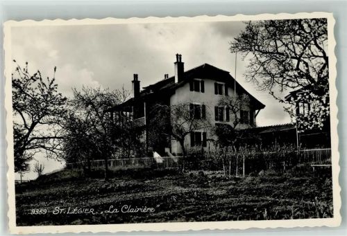 1807 Blonay Foto AK Pension La Clairiere Saint-Légier-La Chiésaz
