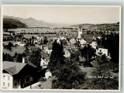 8730 Uznach 1953 Foto AK