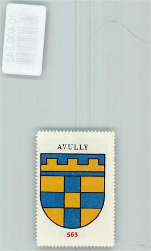 1237 Avully - Vignette Wappen Kaffee Hag ca 1920-1940