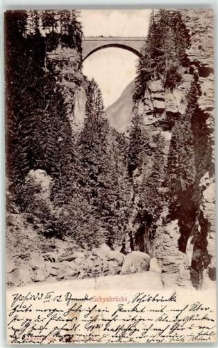 7430 Thusis 1902 - Schynbrücke