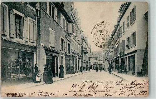 1260 Nyon 1900 - Rue verte