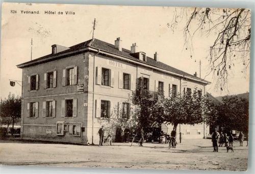 1462 Yvonand 1924 - Rathaus