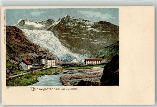 Rhonegletscher - Galenstock