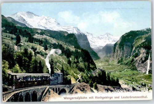 Wengernalp - Hochgebirge, Lauterbrunnental, Wengernalpbahn