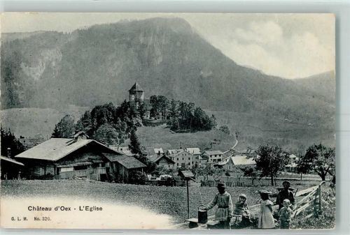 1660 Château-d´Oex - L'Eglise Kirche