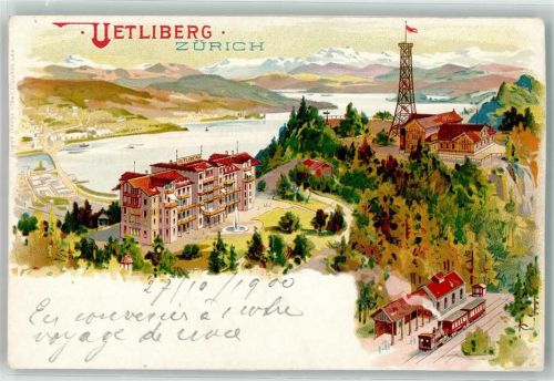 8143 Uetliberg 1900 - Uto Kulm