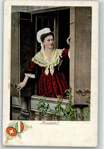 1983 Evolène - Trachtenmädchen