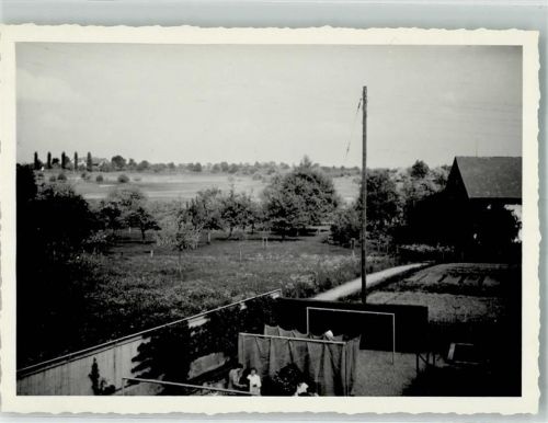 9545 Wängi 1949 Foto AK Ort handschriftlich CVJT Treffen