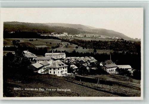 1338 Ballaigues - Usine du Day Vue sur Ballaigues
