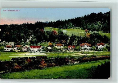 8487 Rämismühle 1913 - Asyl - Teilansicht, gute Erhaltung AK