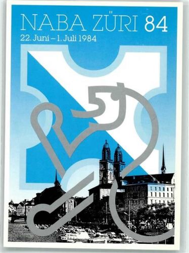 8000 Zürich - Nationale Briefmarkenausstellung NABA Züri 84 Serie Nr. 1