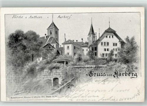 3270 Aarberg - Kirche Amtshaus