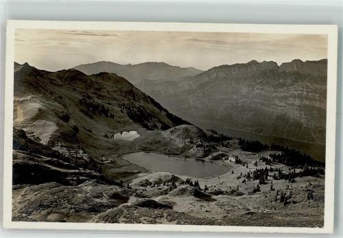 Seebenalp Foto AK Seen Kurhaus Walensee Foto Gaberell