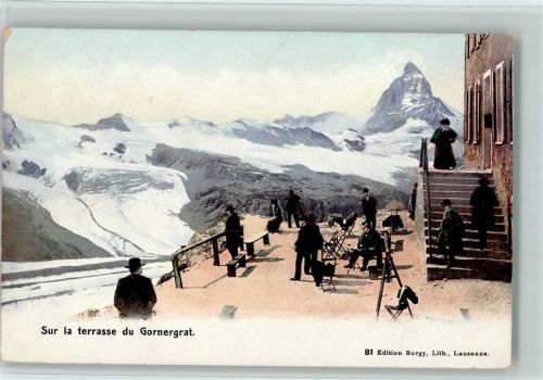 Gornergrat - Sur la terrasse du Gornergrat