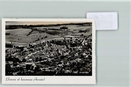 1580 Avenches 1939 FOTO KEINE AK Neujahr Foto 10cm x 7cm, rückseitig Haftspuren