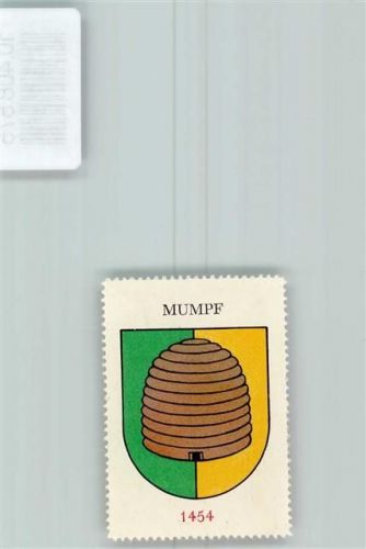 4322 Mumpf - Vignette Wappen Kaffee Hag ca 1920-1940 Bienenstock