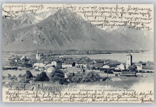 1844 Villeneuve VD - Montagnes de la Savoie