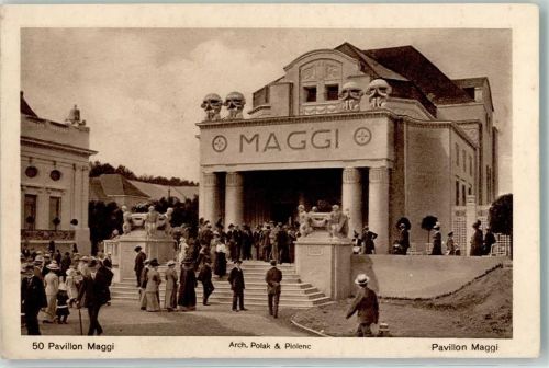 3000 Bern Berne - Landesausstellung 1914Nr.50 Maggi Pavillon Architekt Polak und Piolenc