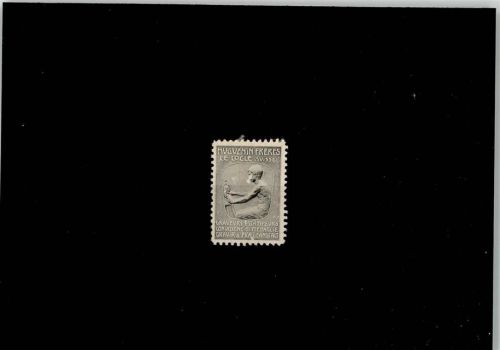 2400 Le Locle Vignette Gebrüder Huguenin Gravier und Prägeanstalt