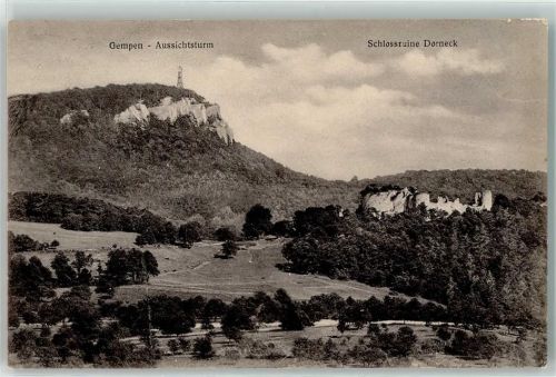 Gempenfluh - Aussichtsturm Ruine Dorneck