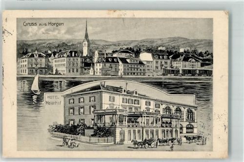 8810 Horgen Gebrauchsspuren Hote Meierhof Kutschen