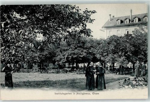 6330 Cham 1911 - Institutgarten Heiligkreuz