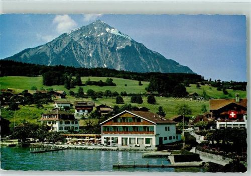 3705 Faulensee - Thunersee Niesen Strandhotel Seeblick Strandhotel Fischer