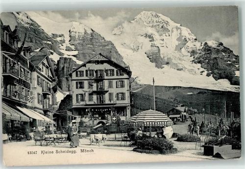 3823 Kleine Scheidegg 1906 - Mönch