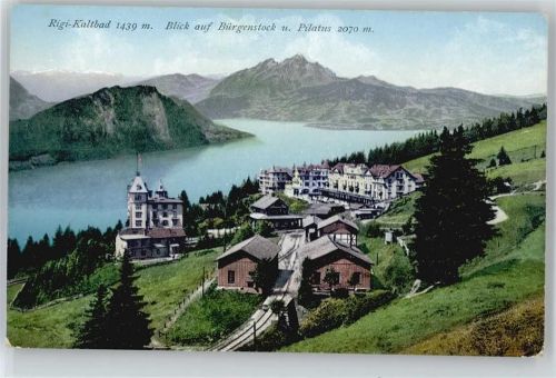 6356 Rigi Kaltbad Gebrauchsspuren Bürgenstock, Pilatus
