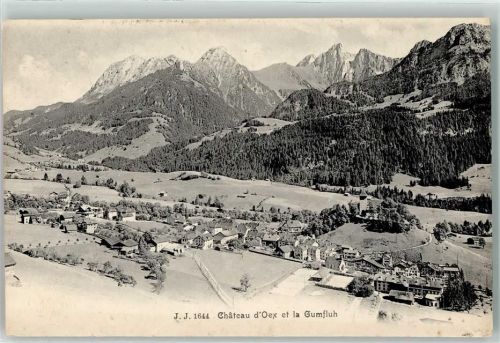 1660 Château-d´Oex 1909 - Gumfluh