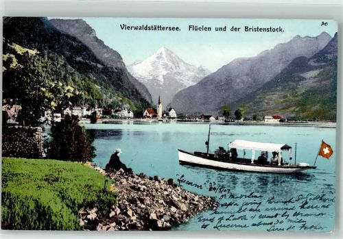 6454 Flüelen 1907 - Boot Bristenstock